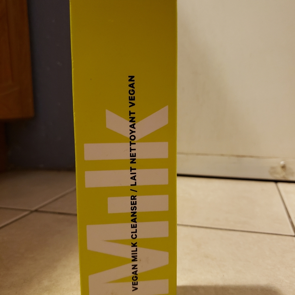 Milk makeup vegan cleanser.